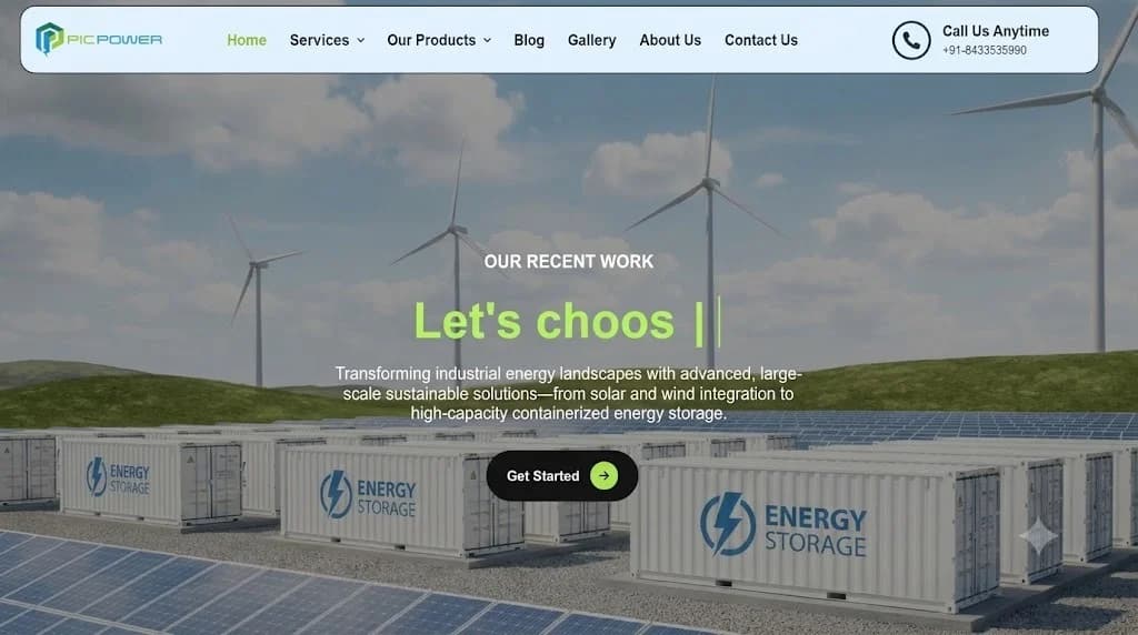 PIC POWER Grid Storage