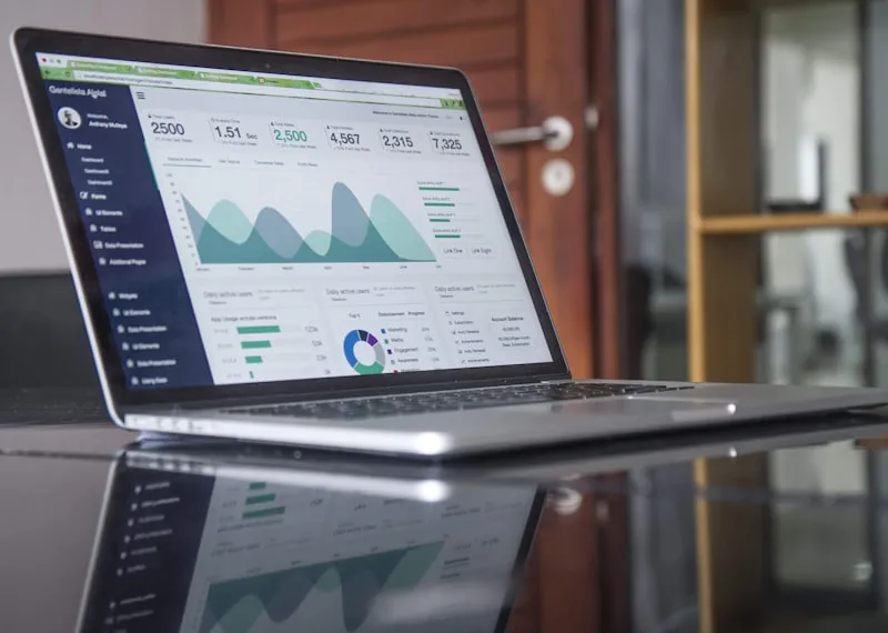 CRM Dashboard Visualization with Graphs and Charts showing real-time data insights and performance metrics for business decision-making and customer relationship management.